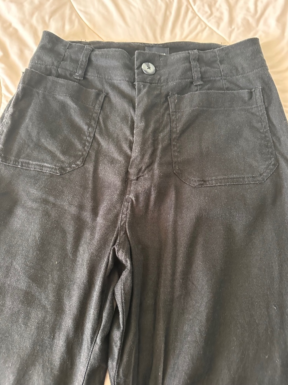 Maeve by Anthropologie The Colette Pants, Black, Size 29